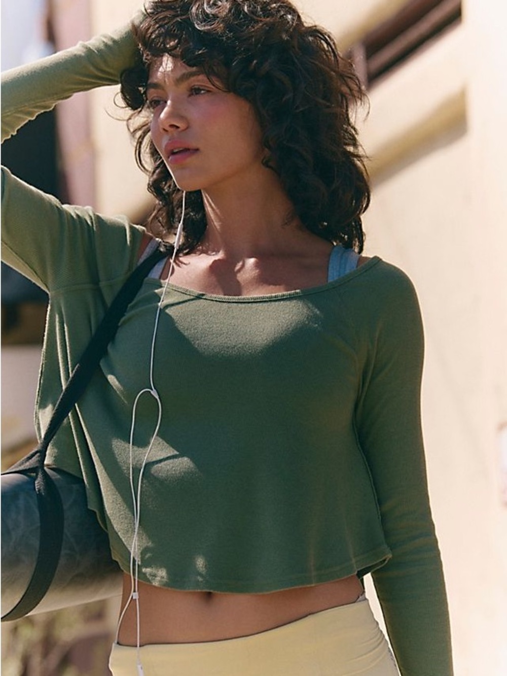 Free People Movement โOn Track Layerโ Top XS